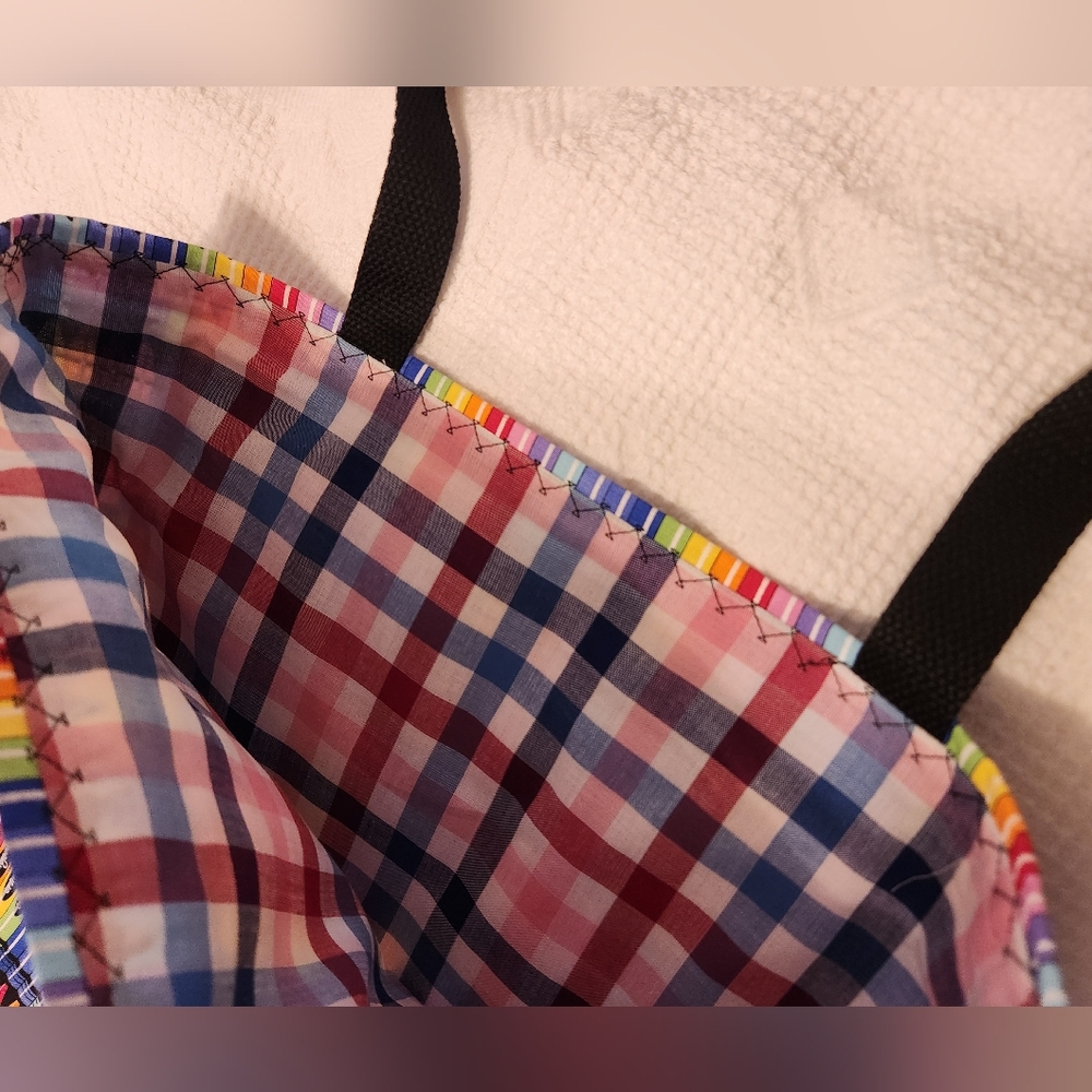 Handmade Crayons themed Tote Bag - Picture 5 of 5